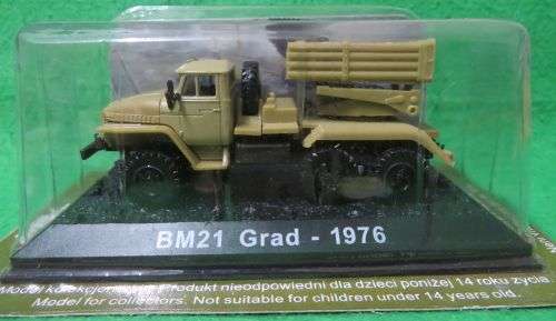 **AMERCOM COLLECTION**BM21 GRAD - 1976**SEALED BLISTER**